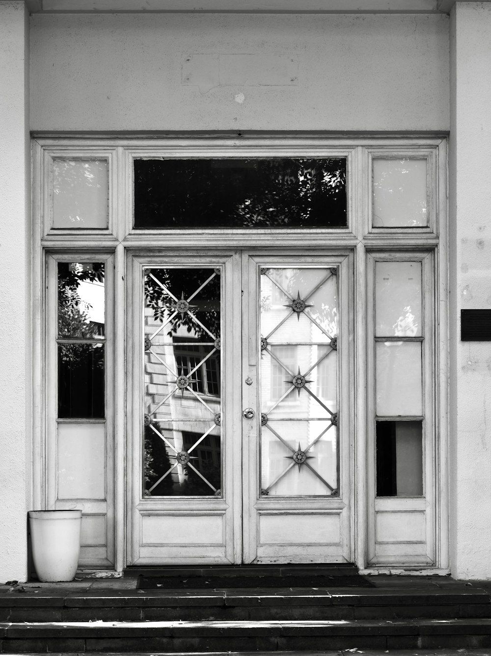 Porte vitrée