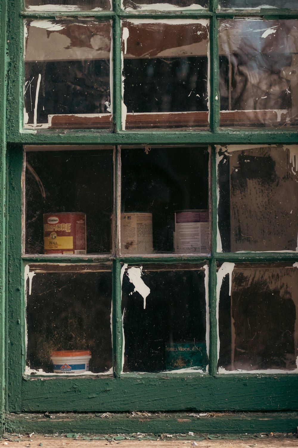Vitrage et mastic